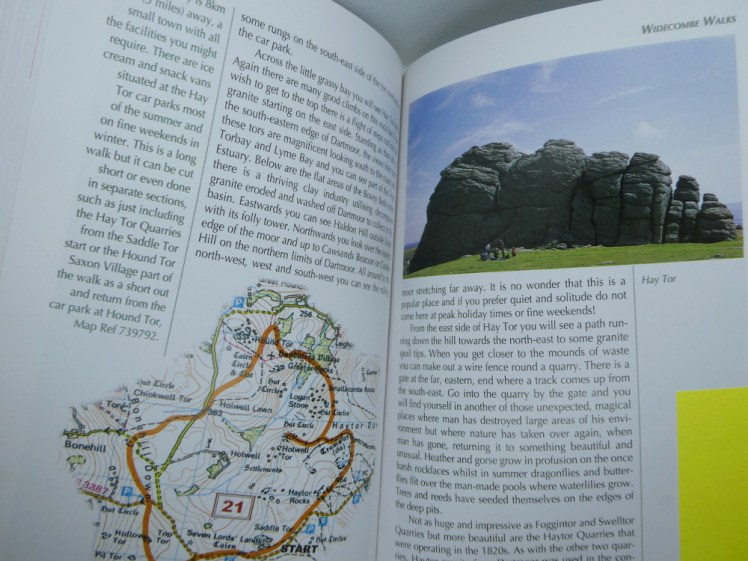 The waffle of this route from my guidebook