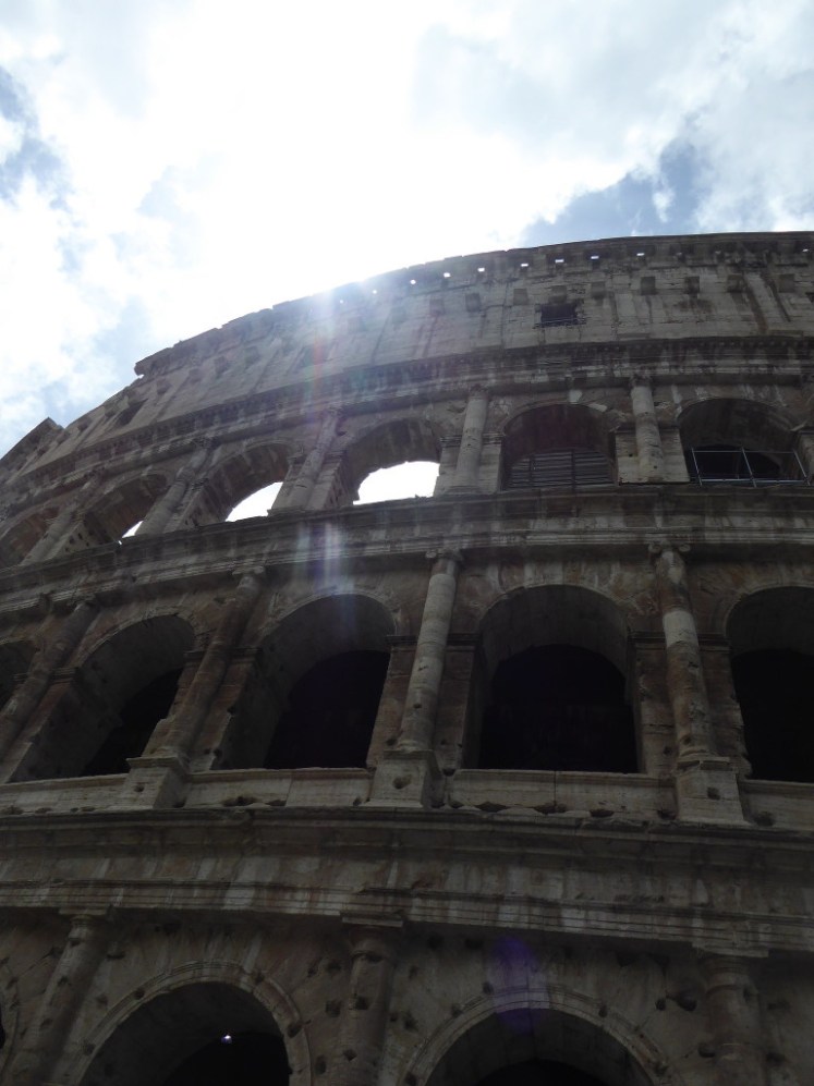 The Colosseum up close