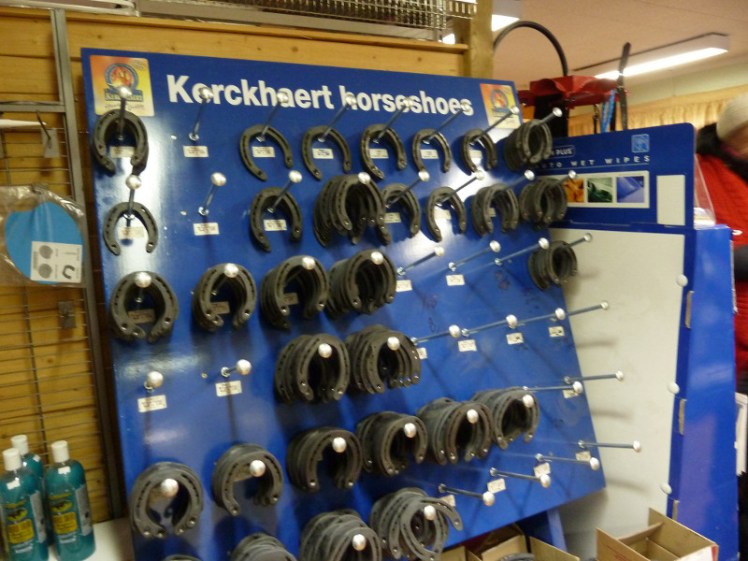 Horseshoes at the roadhouse