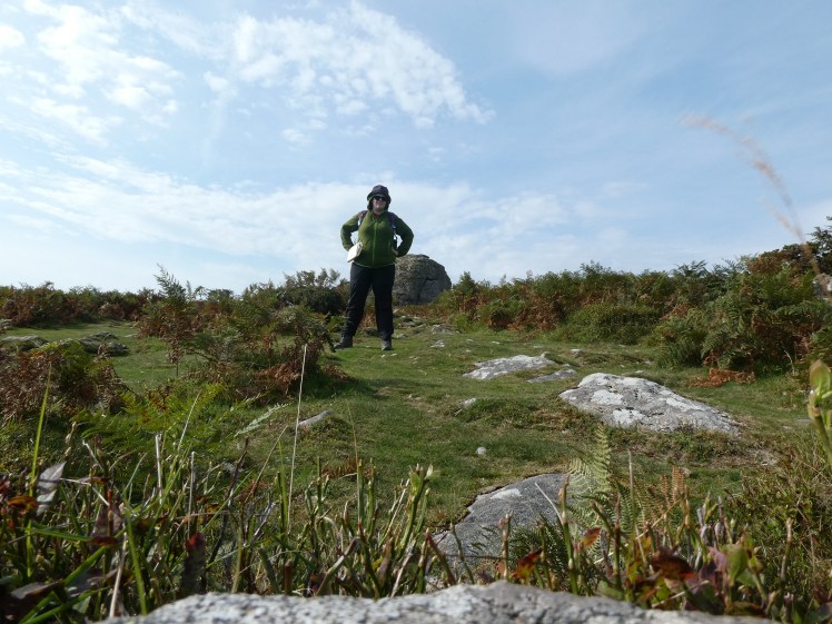 Timer selfie at Hound Tor