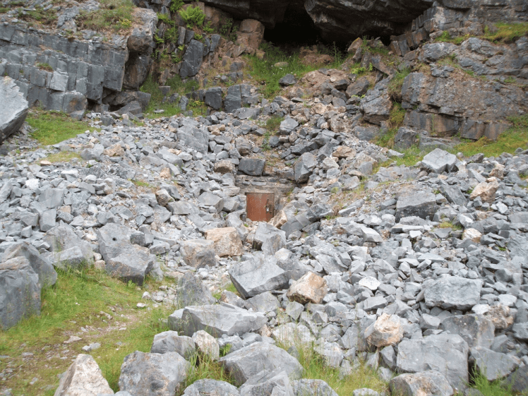 Cwm Dwr entrance gate
