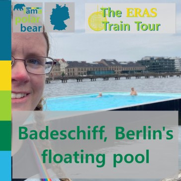 Eras Train Tour: Badeschiff, Berlin's floating pool | iamapolarbear.com