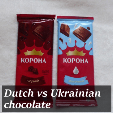 Dutch vs Ukrainian chocolate title pic