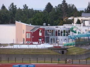 The pool at Borgarnes