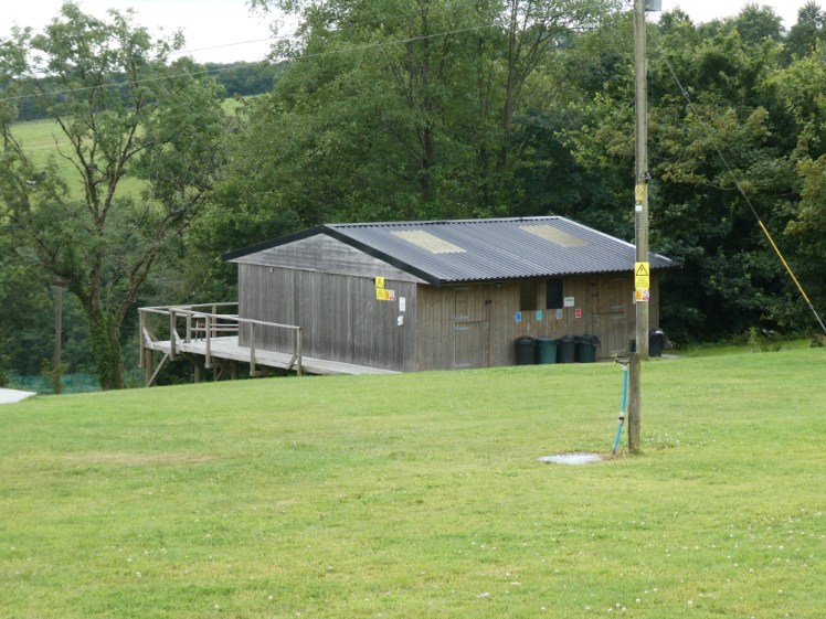 The glampers' kitchen