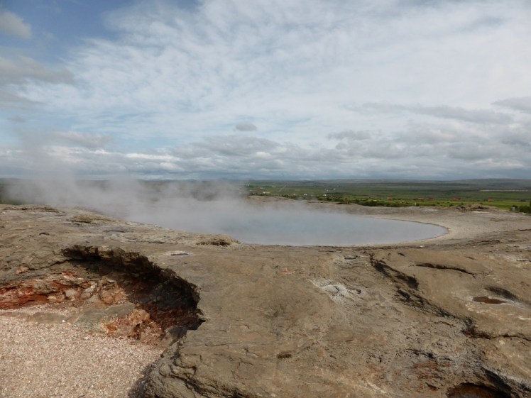 Geysir not erupting