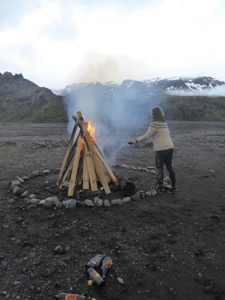 How not to light a fire