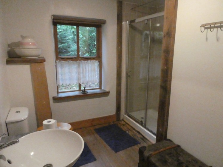 The Pip's Cabin bathroom