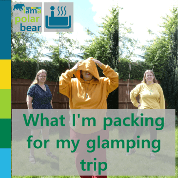 Glamping packing list | iamapolarbear.com