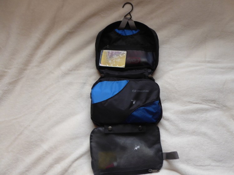 Packing for Cyprus: washbag