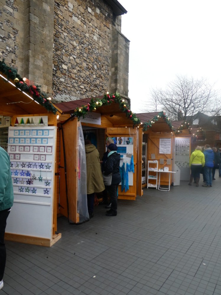 Chalets on the Chapter House Lawn