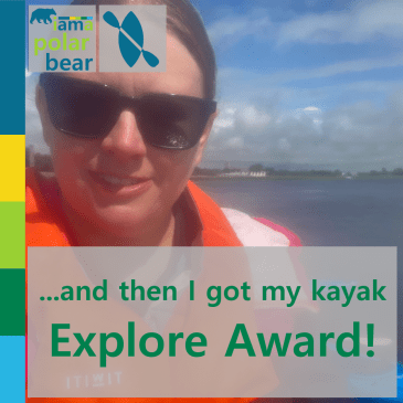 ...and then I got my Explore Award! | iamapolarbear.com