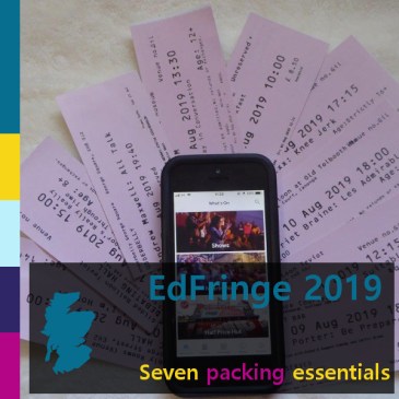 EdFringe 2019: 7 packing essentials | iamapolarbear.com