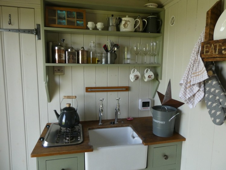 The Pleasant Pheasant kitchen