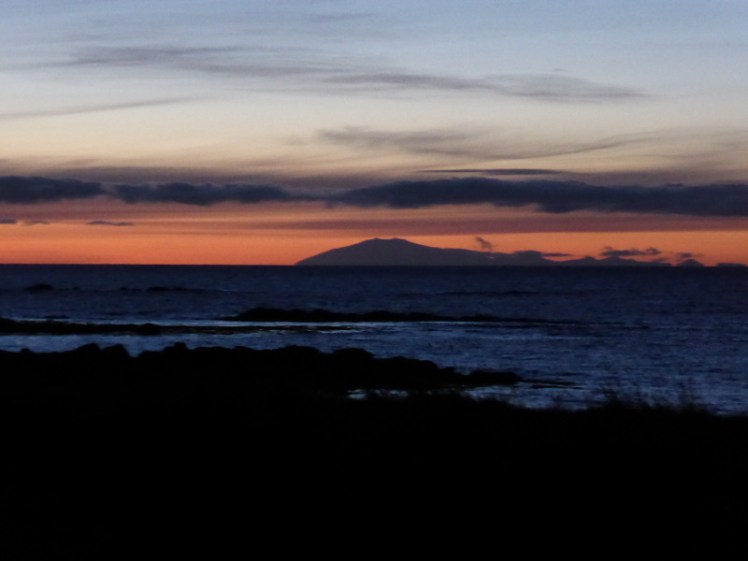 Sunset over Snæfellsjökull