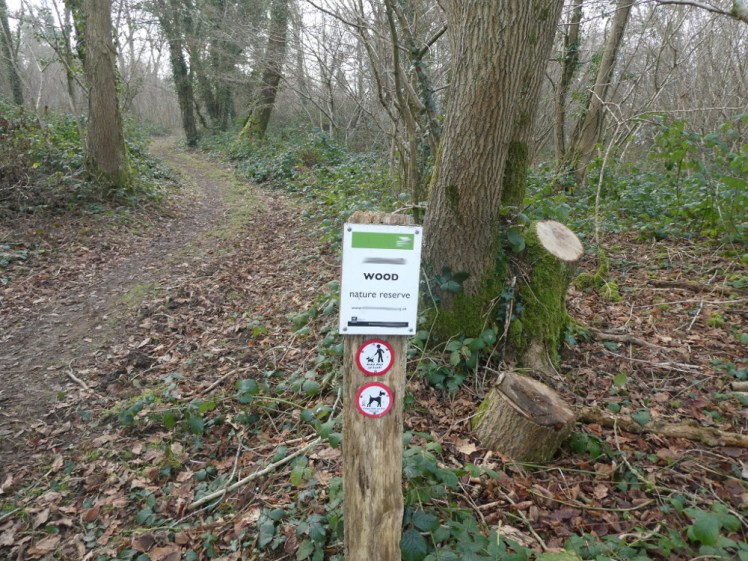 Going into the nature reserve
