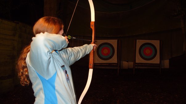 Me doing archery