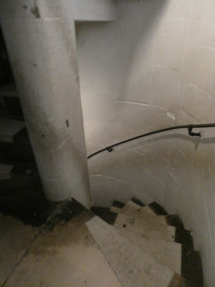 Some of the stairs up to the Stone Gallery