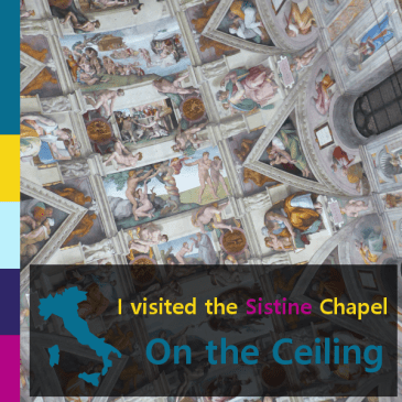 On the Ceiling: I visited the Sistine Chapel | iamapolarbear.com