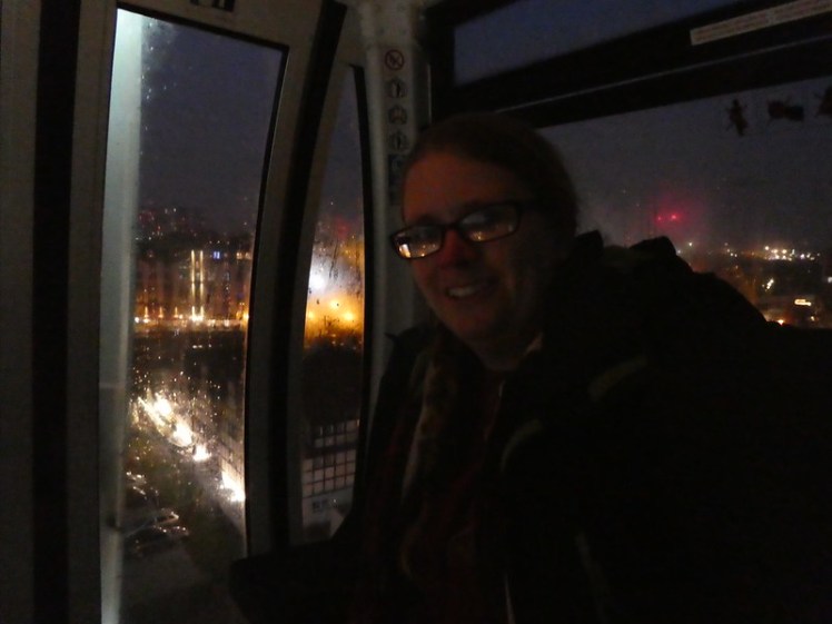 2019 in review: selfie on the Amber Sky wheel