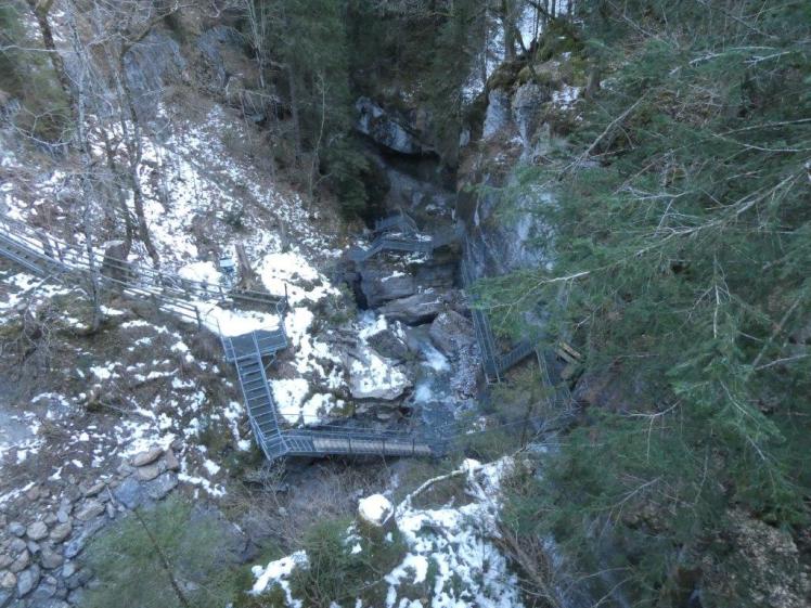 The exit to Choleren gorge