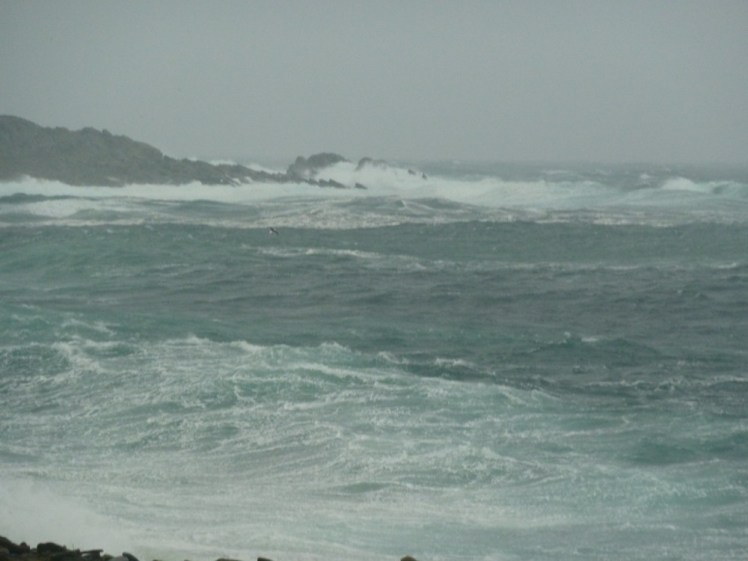 The state of the sea at Sumburgh