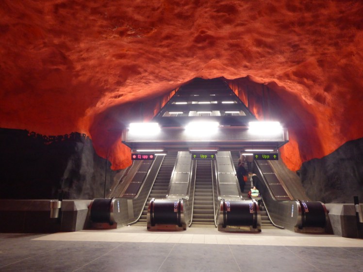 Solna Central - Stockholm T-bana