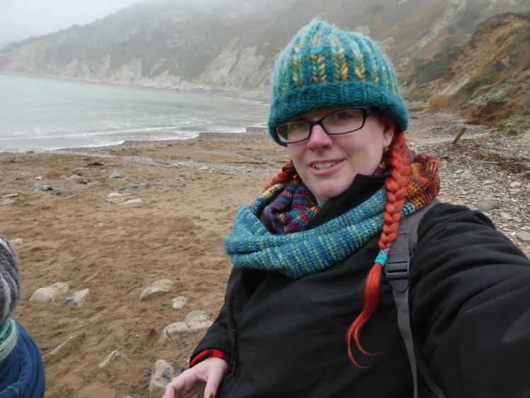 Selfie at Lulworth Cove