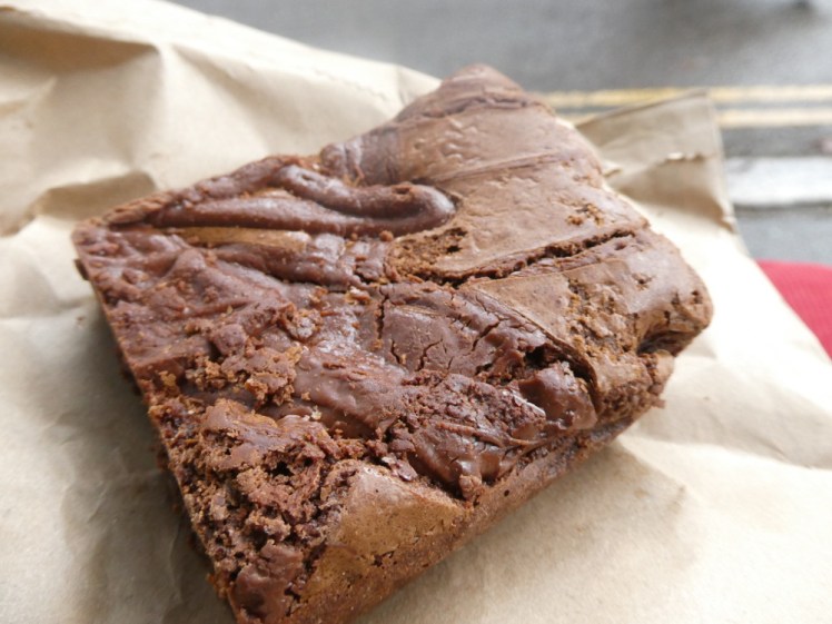 My chocolate Nutella brownie