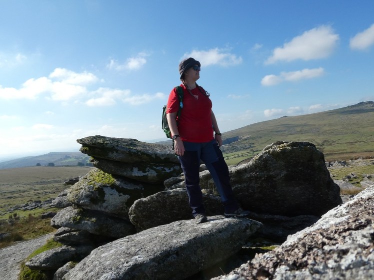 Me standing atop a tor