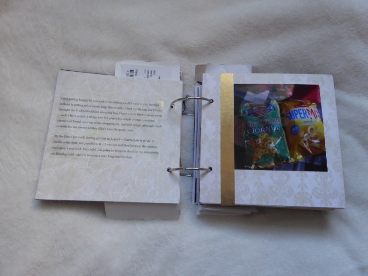 Inside my Iceland scrapbook