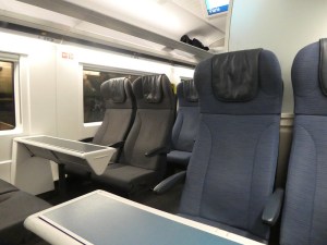 Eurostar standard class coach