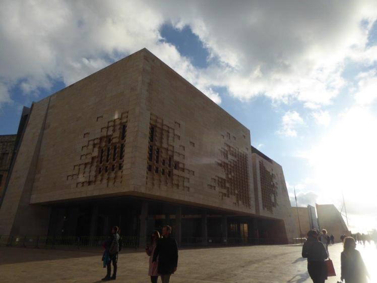 Parliament Building in Valletta