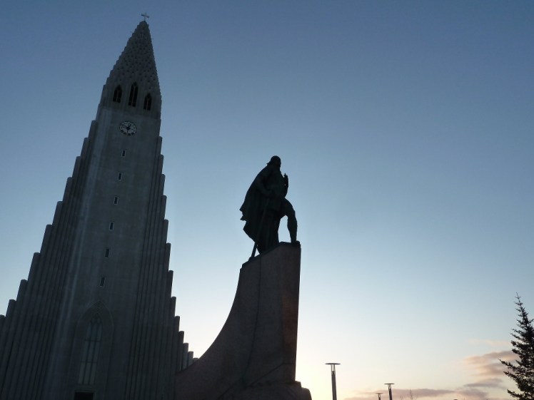 Leifur Eiriksson statue in Reykjavik