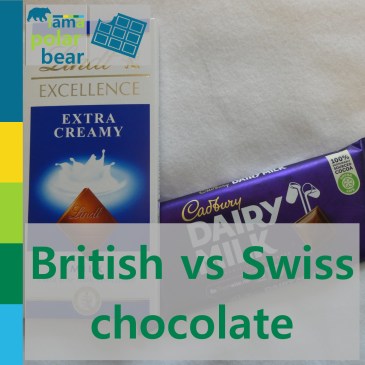 Chocolate Wars: British chocolate vs Swiss chocolate | iamapolarbear.com
