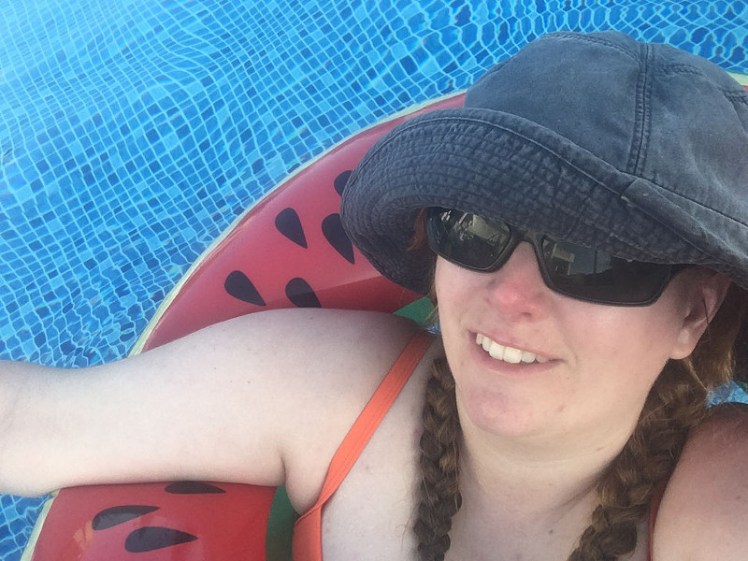 Coral Bay villa pool