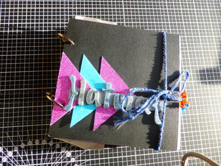 Latvia travel mini scrapbook