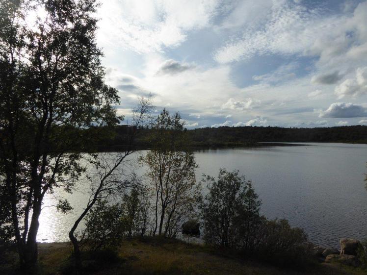 Murmansk lake from the east