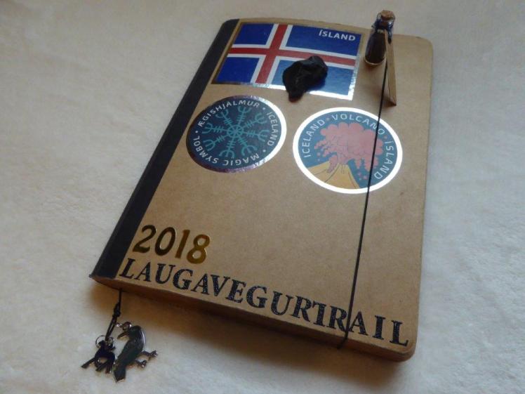 Iceland scrapbook cover