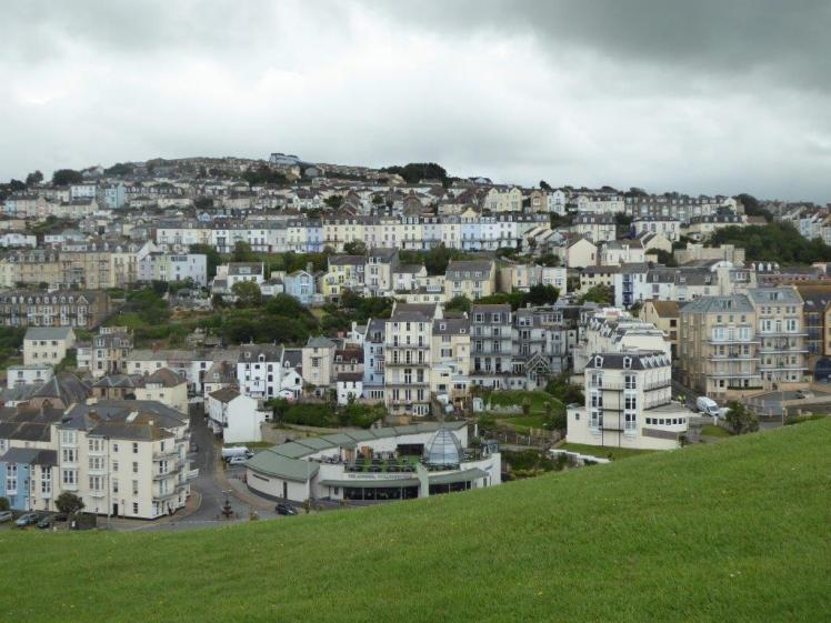 Ilfracombe town and Victorian terraces
