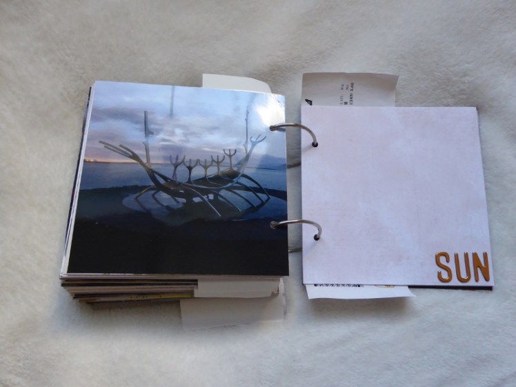 Inside my Iceland scrapbook