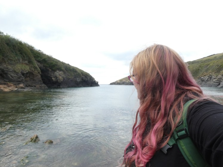 Selfie at Port Quin harbour