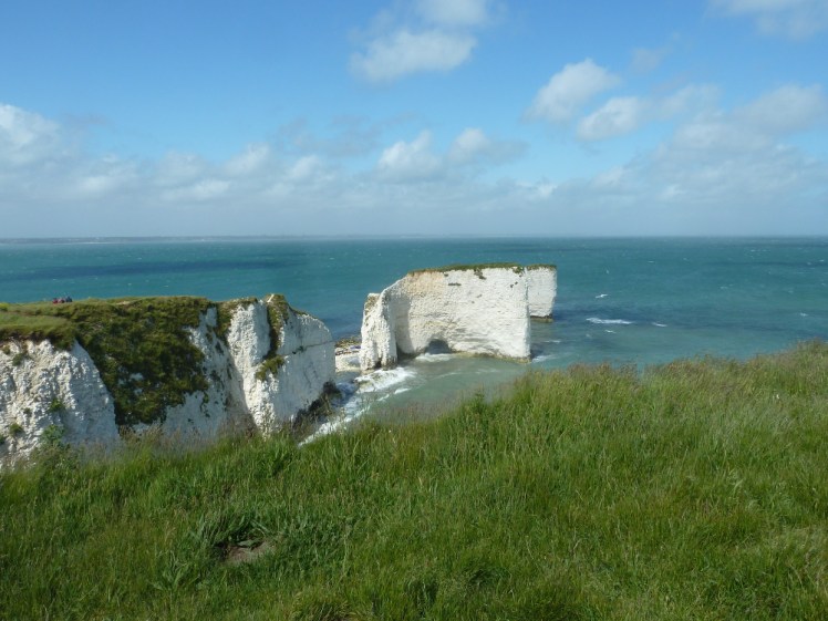 Old Harry Rocks from above