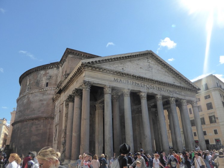 Rome Pantheon from the outside
