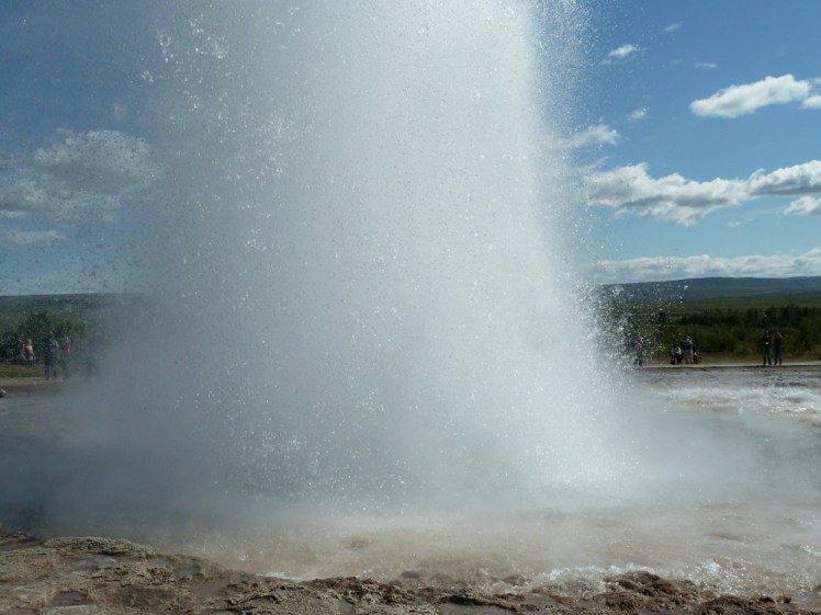 Strokkur erupting