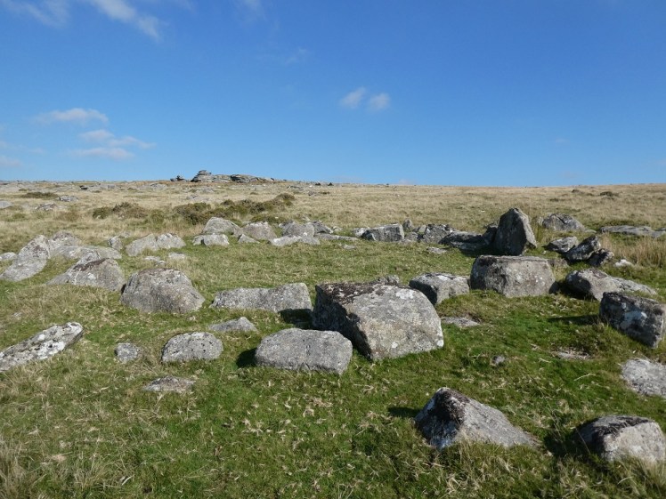 Stone circle at Merrivale