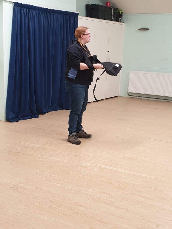 Introducing fencing kit to the group