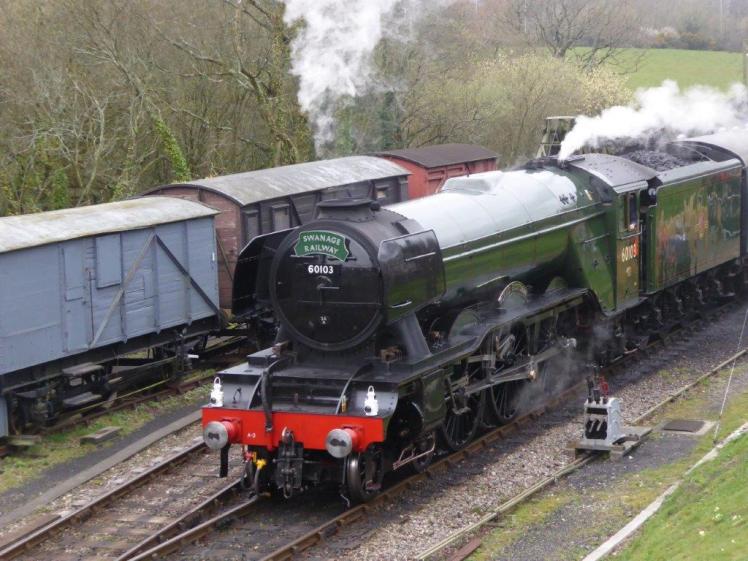 The Flying Scotsman at Norden
