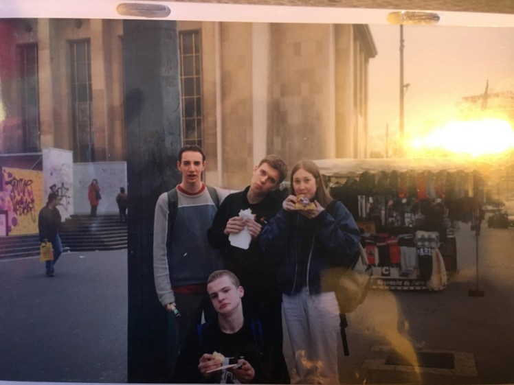 Waffles at Paris Trocadero 2002