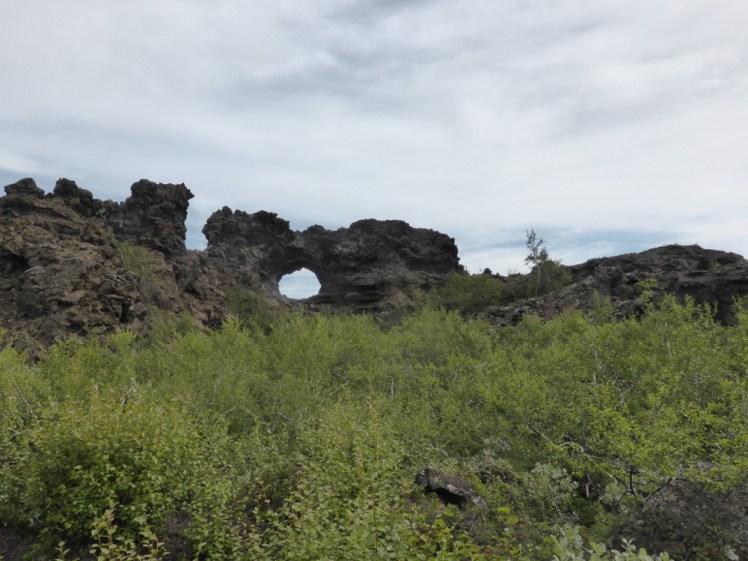 Dimmuborgir lava field
